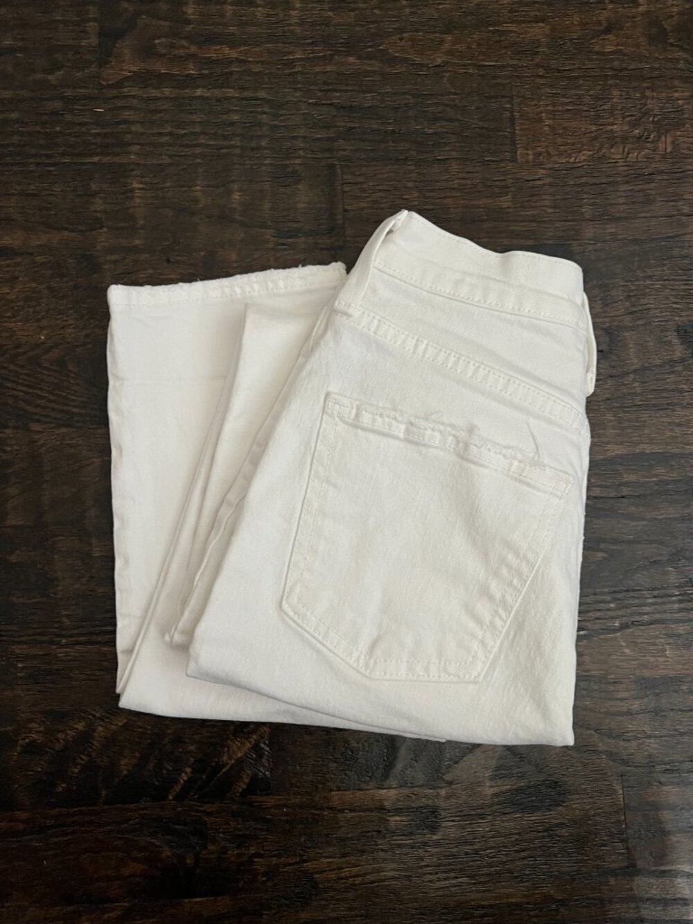 White High Rise Jeans 00R - Picture 4 of 8
